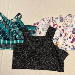 3 work blouses